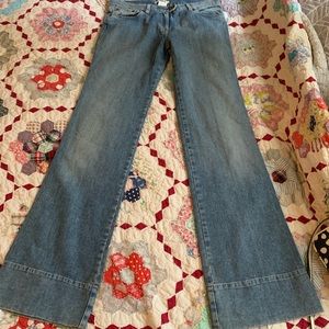 Chloe wideleg market jeans